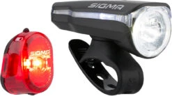 SIGMA Aura 60 Frontlicht + Nugget II Rücklicht LED Beleuchtungsset M. STVZO