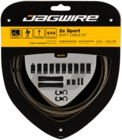 JAGWIRE 2X Sport Schaltzugset -Zubehör Geschaft 319255