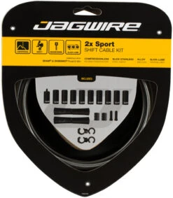 JAGWIRE 2X Sport Schaltzugset -Zubehör Geschaft 319263