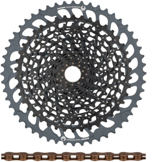 SRAM GX Eagle XG-1275 Kassette + Eagle Kette 12-fach Verschleißset -Zubehör Geschaft 338260