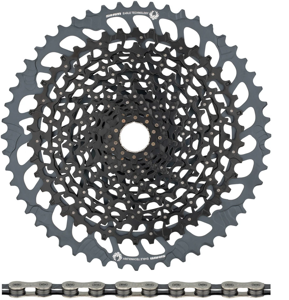 SRAM GX Eagle XG-1275 Kassette + Eagle Kette 12-fach Verschleißset 11 SRAM GX Eagle XG-1275 Kassette + Eagle Kette 12-fach Verschleißset - Image 9
