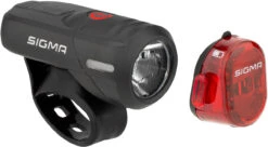 SIGMA Aura 45 Frontlicht + Nugget II Rücklicht LED Beleuchtungsset M. StVZO -Zubehör Geschaft 362362