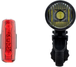 Cateye GVolt 70.1 + Rapid Micro G Beleuchtungsset Mit StVZO-Zulassung -Zubehör Geschaft 405077