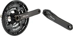 Shimano Deore Kurbelgarnitur FC-T6010 Hollowtech II Mit KSR -Zubehör Geschaft 414030