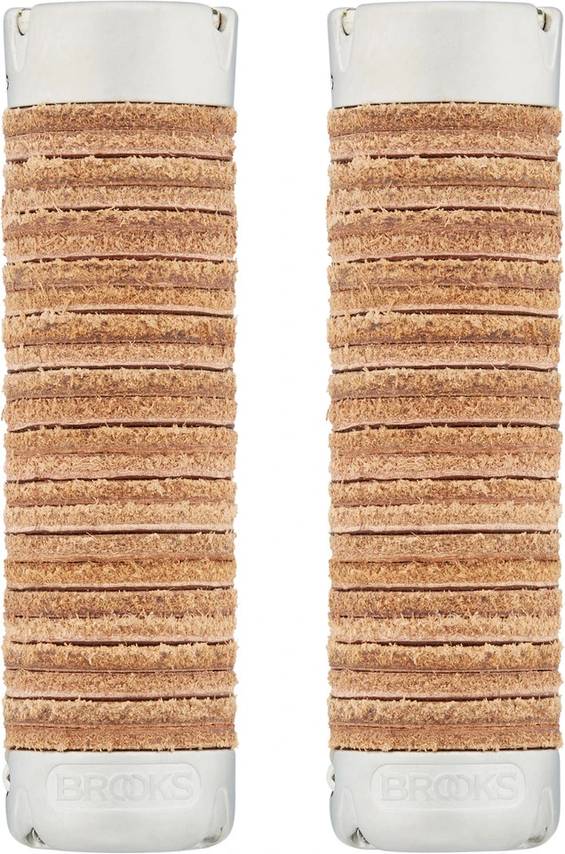 BROOKS Plump Leather Grips Lenkergriffe 5 BROOKS Plump Leather Grips Lenkergriffe - Image 3