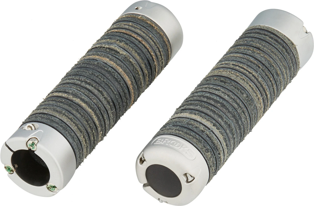 BROOKS Plump Leather Grips Lenkergriffe 7 BROOKS Plump Leather Grips Lenkergriffe - Image 5