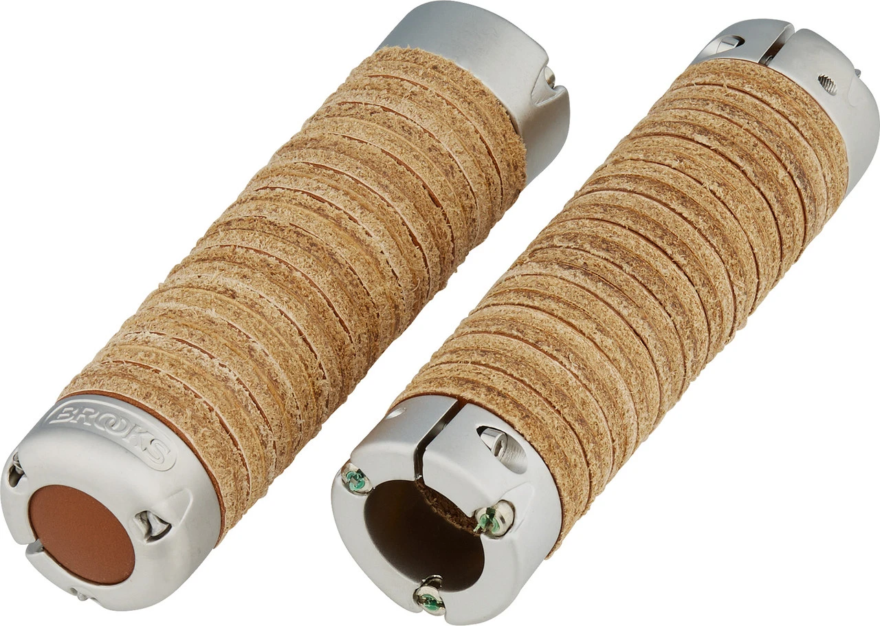 BROOKS Plump Leather Grips Lenkergriffe 10 BROOKS Plump Leather Grips Lenkergriffe - Image 8