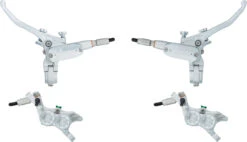 HOPE Tech 4 E4 V+h Set Scheibenbremse Mit Kunststoffleitung -Zubehör Geschaft 481824