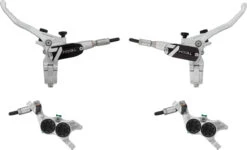 HOPE Tech 4 E4 V+h Set Scheibenbremse Mit Kunststoffleitung -Zubehör Geschaft 481827